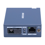 Mediaconvertor Receiver fibra optica Tx1550 nm/Rx1310 nm, SC Gigabit 3Km - HIKVISION DS-3D501R-3