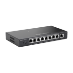 Switch 8 x RJ45 1G PoE, 1 x RJ45 1G, Cloud Management - Ruijie Reyee RG-ES209GC-P - imagine 2