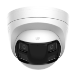 Camera IP Dual lens 6MP, 2 x lentila 2.8mm 180Â°, IR & WL 30m ColorVu, Audio+Stroboscop - HIKVISION DS-2CD1367G2HP-LIUF-SL-2.8mm