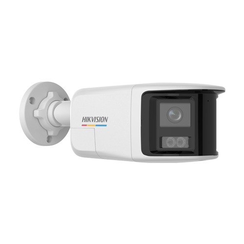 img33163large Camera IP Dual lens 6MP, 2 x lentila 2.8mm 180°, IR & WL 30m ColorVu, Audio+Stroboscop - HIKVISION DS-2CD1T67G2HP-LIUF-SL-2.8mm - imagine 1