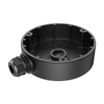 Doza conexiuni pentru camerele tip 'DOME', Neagra - HIKVISION DS-1280ZJ-DM8-Black