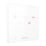 Post interior interfon TCP/IP, 9 butoane, PoE, Alarma IN, ALB - HIKVISION DS-KH6000-E1-White
