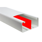 Separator pentru canal cablu 102x50 mm, 2m - DLX DLX-102-51 - imagine 2