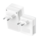 Kit Powerline AV600, Wi-Fi 4, N600 2.4GHz, 2+1 x RJ45 10/100 Mbps - TP-Link TL-WPA4220KIT - imagine 2
