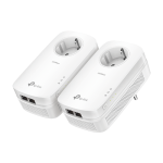 Kit Powerline AV2000, Passthrough, 2 x RJ45 Gigabit - TP-Link TL-PA9020PKIT