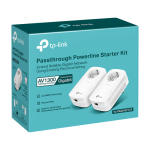 Kit Powerline AV1300, Passthrough, 1 x RJ45 Gigabit - TP-Link TL-PA8010PKIT - imagine 2