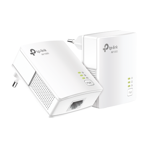 img34276large Kit Powerline AV1000, 1 x RJ45 Gigabit - TP-Link TL-PA7017KIT - imagine 1