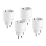 Pachet 4 prize smart, 16A, 3680W, Wi-Fi, control vocal, monitorizare consum - TP-Link Tapo TapoP115(4-pack)