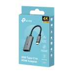 Adaptor USB Type-C la HDMI 4K - TP-Link UA520C - imagine 2
