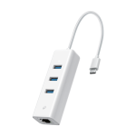 Adaptor USB Type-C la RJ45 Gigabit, 3 x USB 3.0 - TP-Link UE330C
