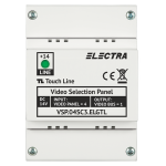DOZA SELECTIE PANOURI VIDEO 4 INTRARI - conectori cu surub BUS IN/OUT 1/1, 4 iesiri - ELECTRA VSP.04SC3.ELGTL