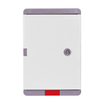 Cutie distributie IP67 din ABS gri, usa mata, placa metalica, 200x300x130 mm PD203013 - imagine 2