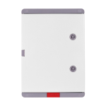 Cutie distributie IP67 din ABS gri, usa mata, placa metalica, 250x350x150 mm PD253515 - imagine 2