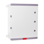 Cutie distributie IP67 din ABS gri, usa mata, placa metalica, 400x500x180 mm PD405018