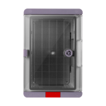 Cutie distributie IP67 din ABS gri, usa transparenta, placa metalica, 200x300x130 mm PS203013 - imagine 2