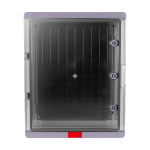 Cutie distributie IP67 din ABS gri, usa transparenta, placa metalica, 400x500x240 mm PS405024 - imagine 2