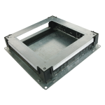 Doza de pardoseala in carcasa metalica - DLX UBS-890-10 - imagine 3