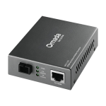 Media Convertor WDM 10/100 Mbps RJ45 - 100 Mbps Single-mode SC Bi-directional - TP-Link Omada MC111CS