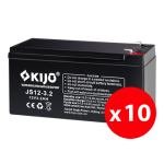 Cutie 10 acumulatori JS12-3.2 - KIJO JS12-3.2-BAX