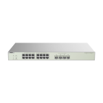 Switch L2+, 12 x RJ45 2.5G PoE+, 4 x RJ45 2.5G Hi-PoE, 4 x SFP+ 10G, Cloud Management, 1U - Ruijie RG-NBS3300-16MG4XS-HP