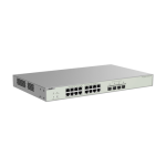 Switch L2+, 12 x RJ45 2.5G PoE+, 4 x RJ45 2.5G Hi-PoE, 4 x SFP+ 10G, Cloud Management, 1U - Ruijie RG-NBS3300-16MG4XS-HP - imagine 3