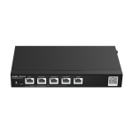 Router 4 x RJ45 1G PoE, 1 x RJ45 1G, Buget PoE 60W, Multi-WAN, Cloud Management - Ruijie RG-EG305GH-P-E