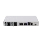 Switch 2 x QSF28 100G, 8 x SFP28 25G, 2 x RJ45 100 Mbps, 802.3bt PoE In, 1U - MikroTik CRS510-8XS-2XQ-IN
