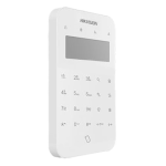 Tastatura cablata cu conectivitate Wireless, LCD, AX PRO Hybrid 868Mhz - HIKVISION DS-PK501LTM-HWE