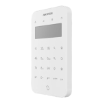Tastatura cablata cu conectivitate Wireless, LCD, AX PRO Hybrid 868Mhz - HIKVISION DS-PK501LTM-HWE - imagine 3
