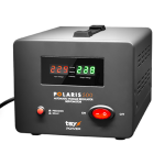 Regulator de tensiune cu servomotor, 500VA, tensiune la intrare 150-260V, delay 6-180s AVR-POLARIS-500VA
