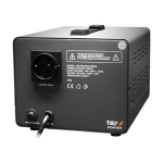 Regulator de tensiune cu servomotor, 500VA, tensiune la intrare 150-260V, delay 6-180s AVR-POLARIS-500VA - imagine 3