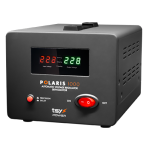 Regulator de tensiune cu servomotor, 1000VA, tensiune la intrare 150-260V, delay 6-180s AVR-POLARIS-1000VA