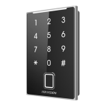 Cititor de proximitate MIFARE, amprenta, tastatura integrata, Bluetooth, Wiegand, RS485 - HIKVISION DS-K1109DKFB - imagine 3