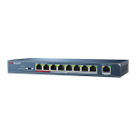 Switch 8 porturi PoE, 1 port uplink- HIKVISION DS-3E0109P-E-M