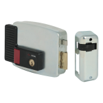 Yala electrica aplicata cu buton, clasa securitate 3, deschidere dreapta - CISA 1.11731.60.1