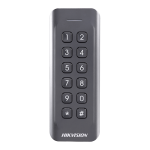 Cititor de proximitate RFID MIFARE 13.56Mhz cu tastatura integrata -HIKVISION DS-K1802MK