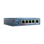 Switch 4 porturi PoE, 1 port uplink- HIKVISION DS-3E0105P-E-M - imagine 3