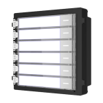 Modul extensie afisaj 6 familii pentru Interfon modular - HIKVISION DS-KD-KK