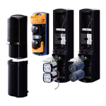 Bariera IR de exterior, 30 metri, alimentare cu baterii- OPTEX SL-100TNR - imagine 2