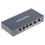 Switch 4 porturi PoE+, 2 porturi uplink - HIKVISION DS-3E0106HP-E