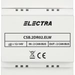 Doza de separatie CAN, 2 intrari si 2 iesiri REZIDENTIAL - ELECTRA CSB.2DR02.ELW0R