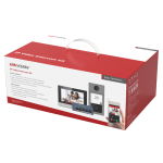 KIT videointerfon pentru o familie, Wi-Fi 2.4Ghz, monitor 7 inch - HIKVISION DS-KIS604-S - imagine 3