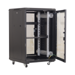 Rack podea 22U 19'' 600x800, capacitate incarcare 500 Kg, negru - ASYTECH Networking ASY-22U-6080E - imagine 4