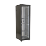 Rack podea 37U 19' 600x600, capacitate incarcare 500 Kg, negru - ASYTECH Networking ASY-37U-6060E