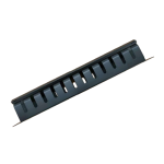 Organizator metalic cabluri, 1U, 24 out - ASYTECH Networking ASY-CM-24 - imagine 2