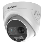 Camera ColorVU AnalogHD 2MP cu PIR si alarma incorporata, lentila 2.8mm, lumina alba 20 m - HIKVISION DS-2CE72DFT-PIRXOF28