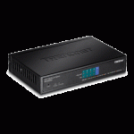 Switch 4 Gigabit PoE+ 31W, 1 port uplink Gigabit- TRENDnet TPE-TG50ES
