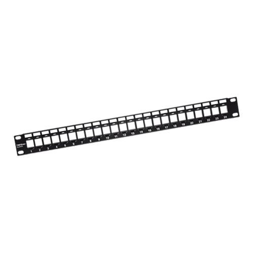 img6305large Patch Panel 24 porturi blank keystone 1U - TRENDnet TC-KP24 - imagine 1