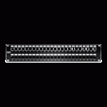 Patch Panel ecranat 48 porturi blank keystone 2U - TRENDnet TC-KP48S - imagine 2