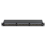 Patch Panel 1U, FTP cat5e, 24 porturi RJ45 - ASYTECH Networking ASY-PP-FTP5E-24 - imagine 2
